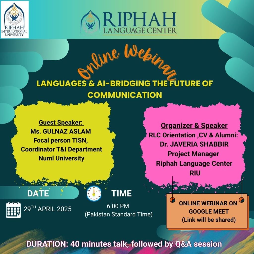 LANGUAGE LEADERSHIP INITIATIVE: Exploring Languages and AI in Education